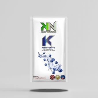 Kryptonite Pre Workout 1 Serves Blueberry Sachets