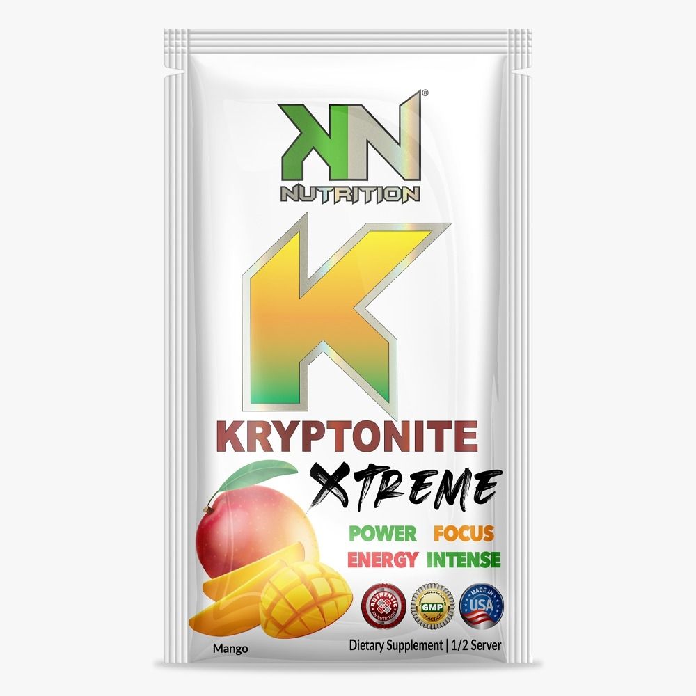 Kryptonite XTREME Pre Workout 1 Serves Mango - Sachets