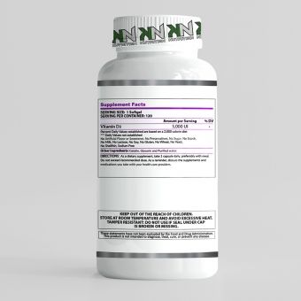 Vitamina D3 5000ui 120 Tablets