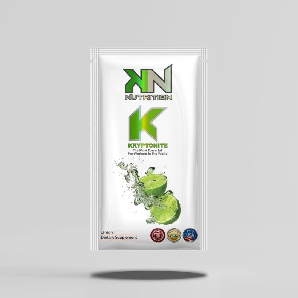 Kryptonite Pre Workout 1 Serves Lemon Sachets